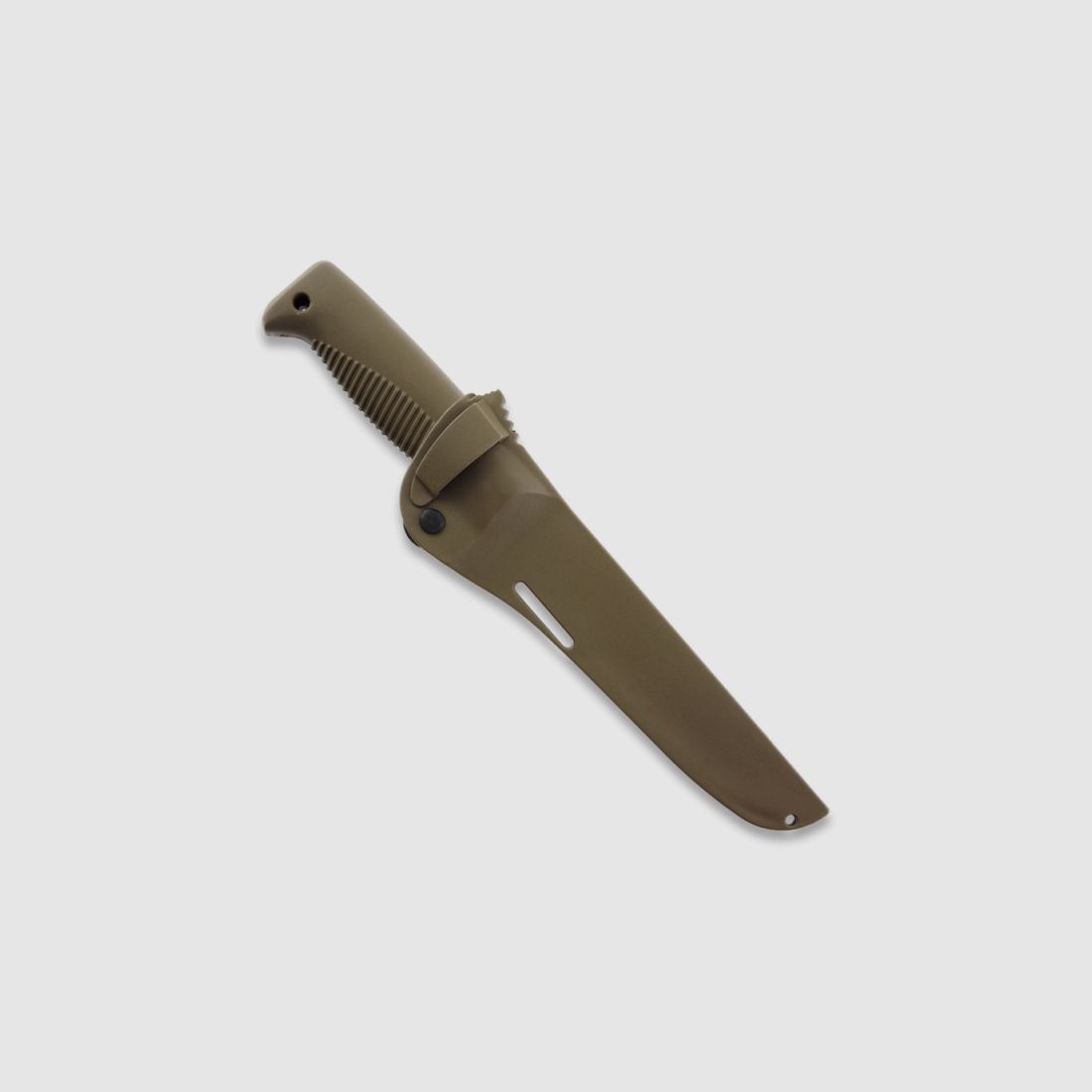 Peltonen Knives M95 Ranger Puukko Sissipuukko FJP060 Cerakote FDE Beschichtung Kunststoffscheide braun FDE