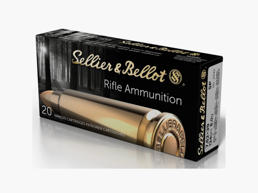 7.62x39 S&B SP 123gr VE20