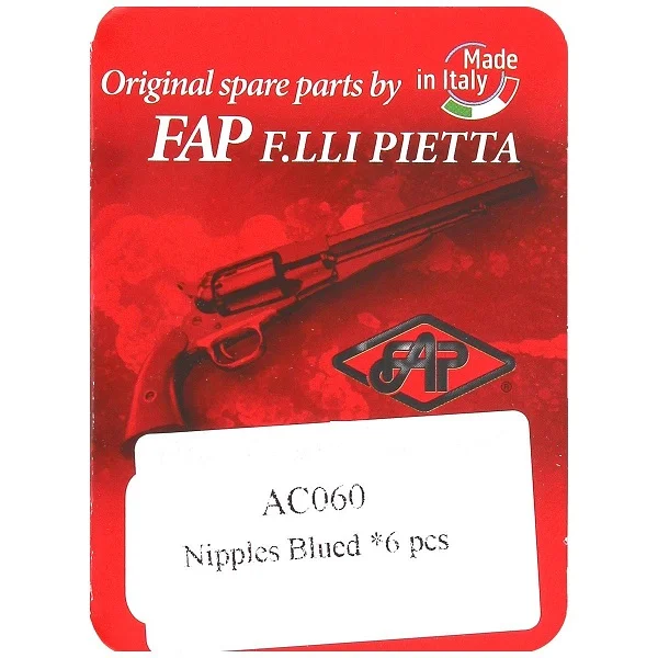 Nipples for Remington and Navy revolvers, 6 pcs., cal. .44 .36 PIETTA, image 6 of 6