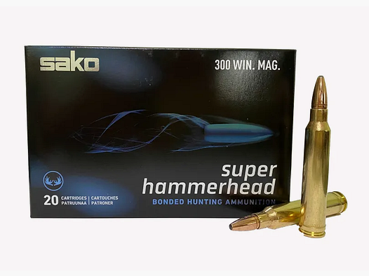 Sako 300 Win Mag Super Hammerhead 180gr ( 20 uds)