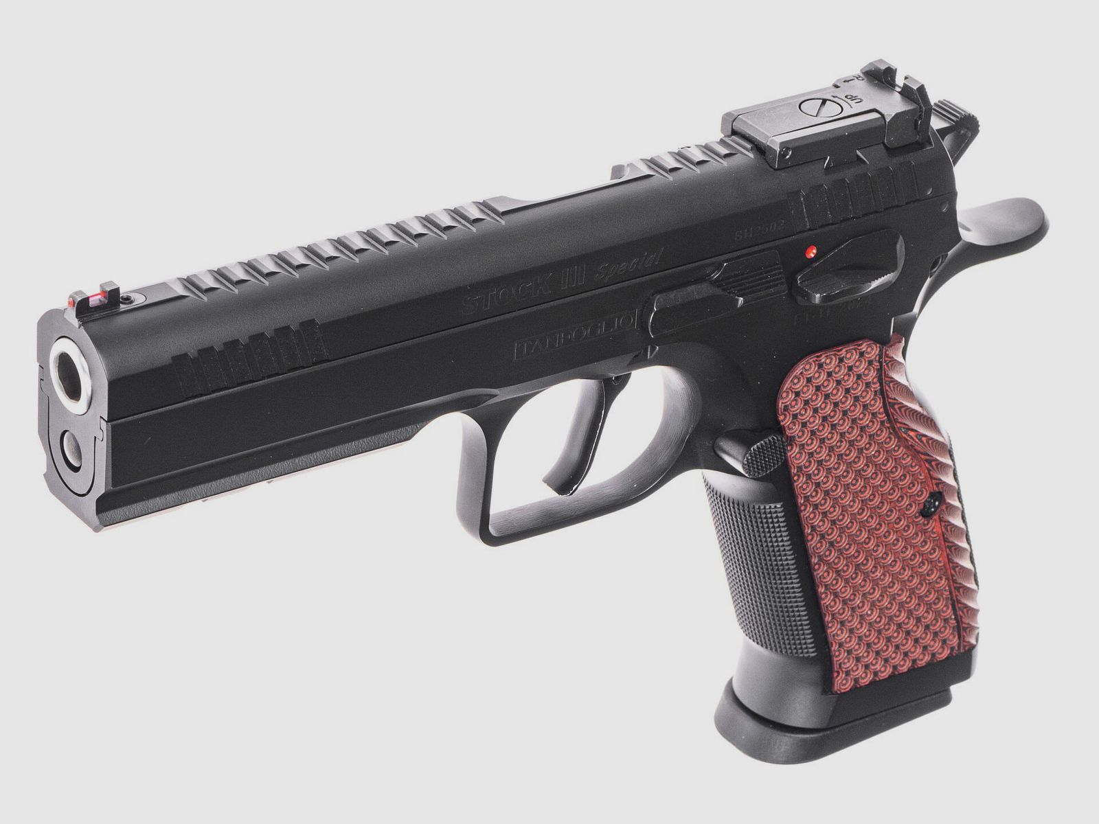 TANFOGLIO Pistol STOCK III SPECIAL Optic Ready Schwarz Kaliber 9×19, Bild 5 von 7