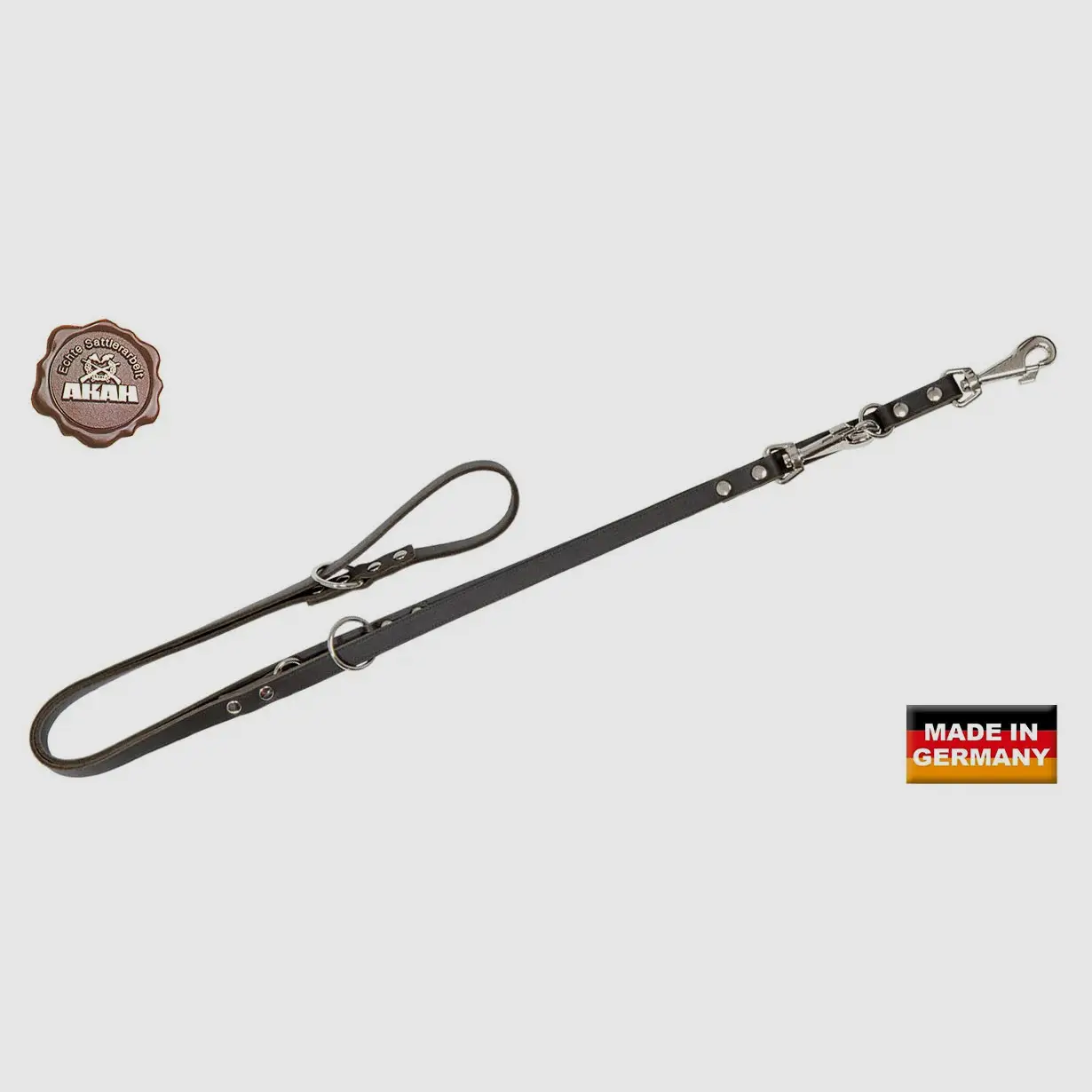 AKAH Polizeileine aus Sattelleder 17 mm, Bild 1 von 4