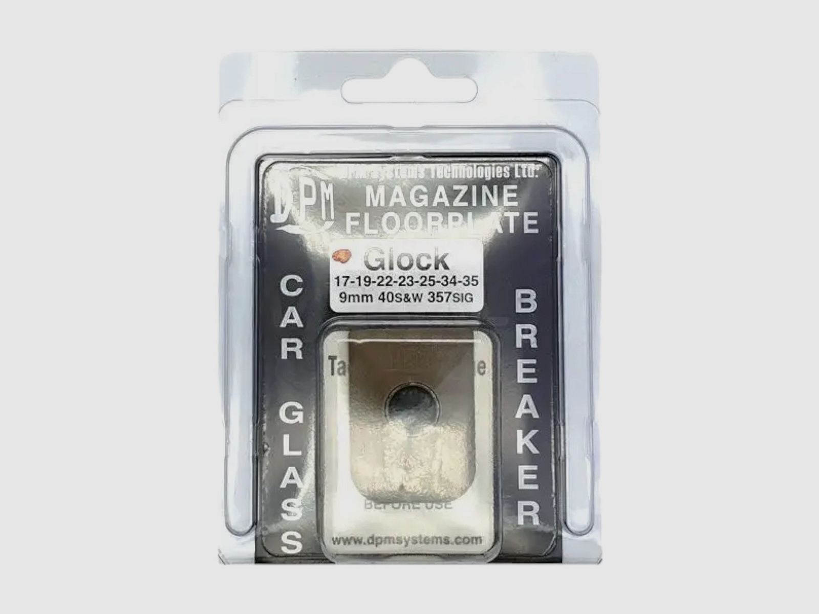 DPM Magazine Base with Glass Breaker for Glock Magazine, image 6 of 7