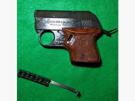 Röhm RG 3 Schreckschuss Pistole Kal. 6mm Flobert  (PTB 33) 