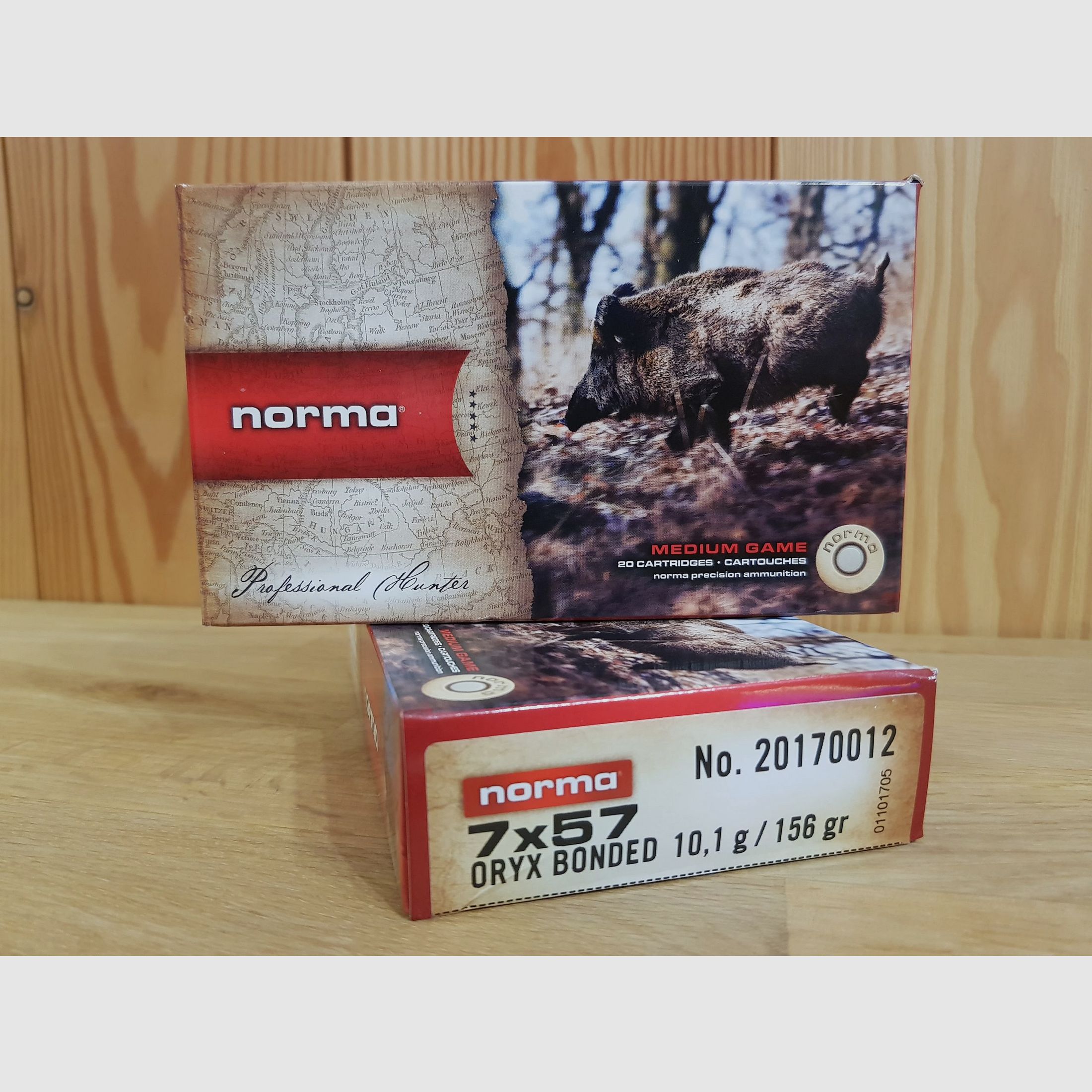 NORMA MUNITION KAL 7X57 ORYX 156 GR