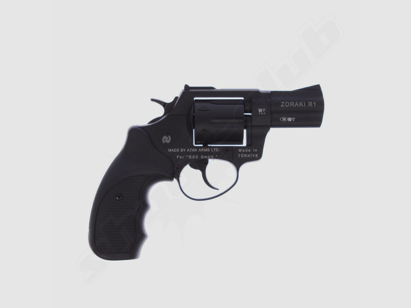 Zoraki R1 revolver à blanc de 2,5 pouces - bleu