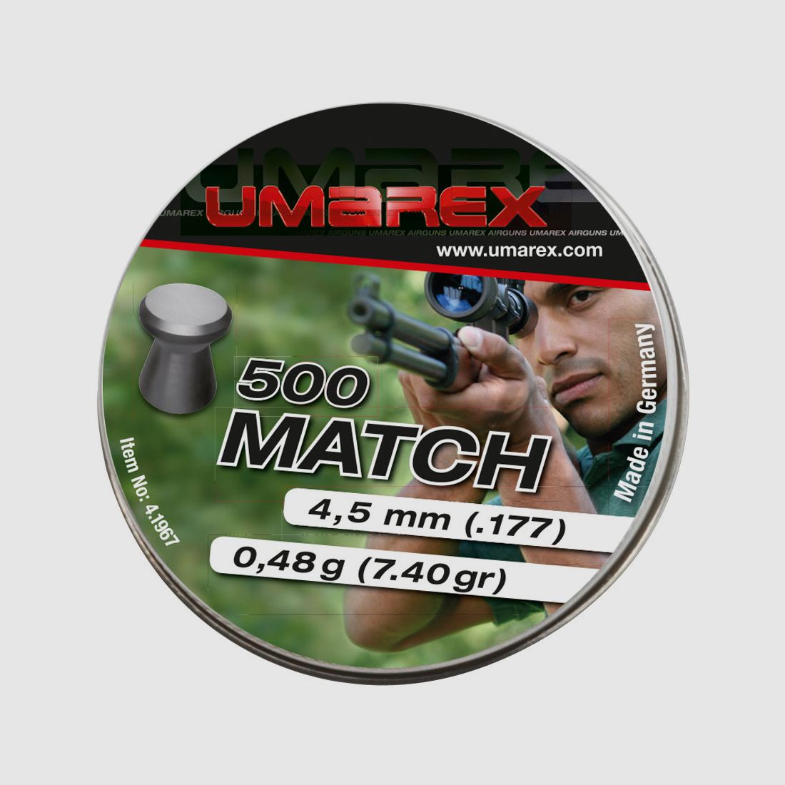 UMAREX 4.5mm Match Diabolo 500