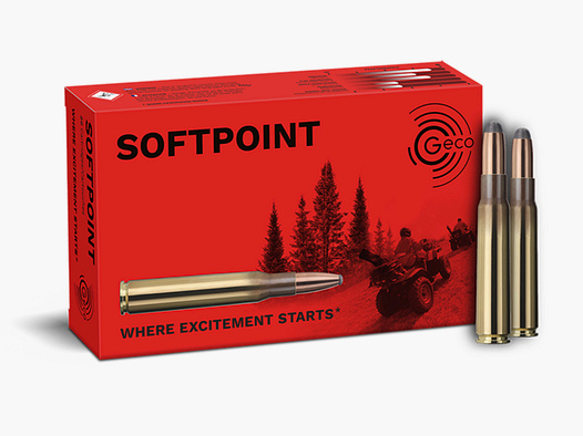 Geco 2123339 Softpoint 8x57 IS TM 12,0 g 185 gr cartouches de carabine 20 pièces