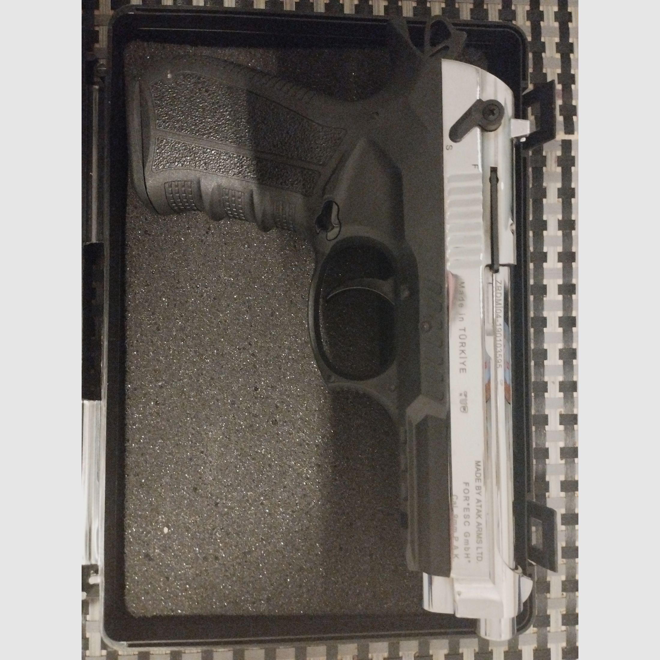 Zoraki 918 Chrome -9 mm P.A.K.- Full Set