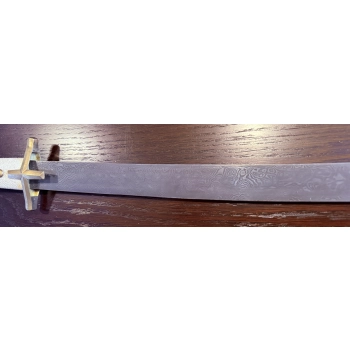 Sabre polonais Ordynka en acier damassé, image 11 sur 18