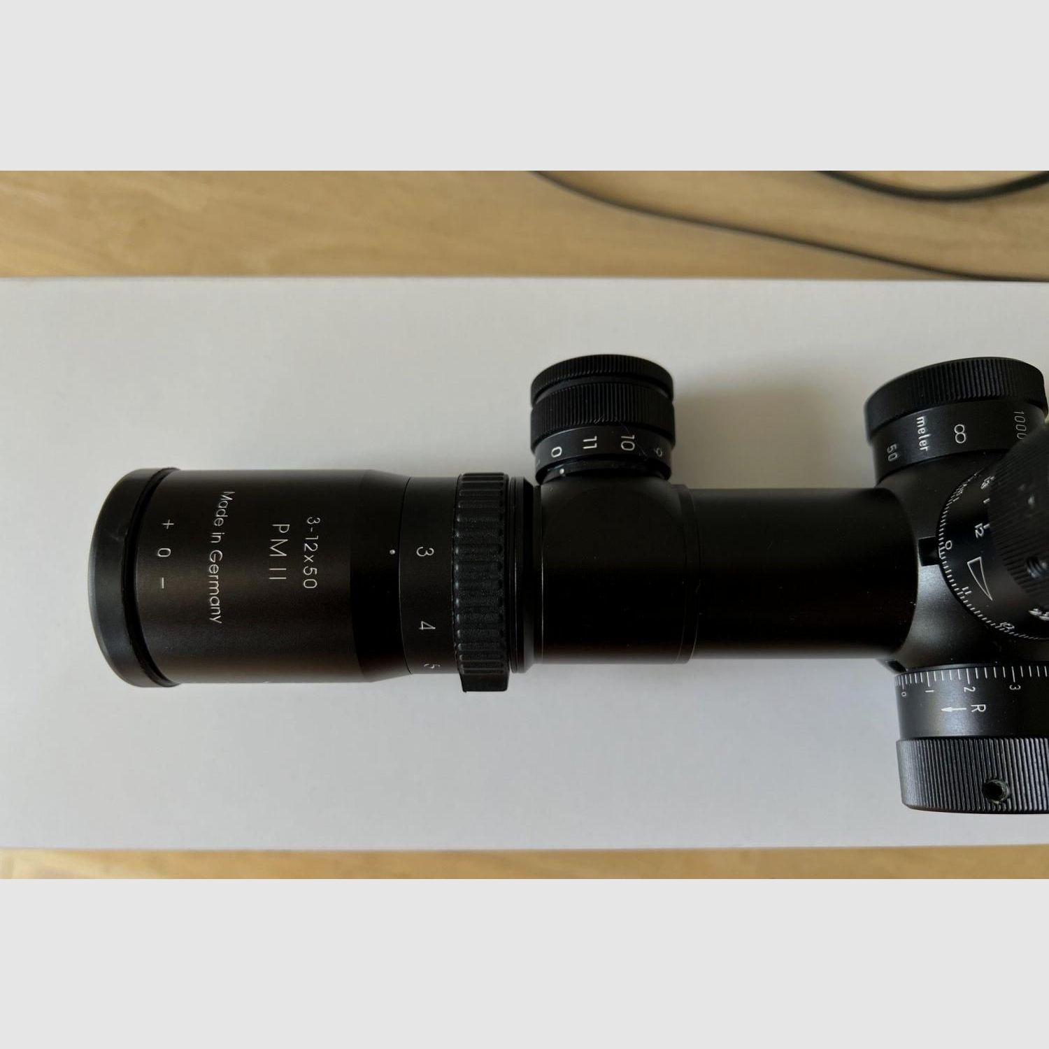 Telescopio Schmidt Bender PMII 3-12x50