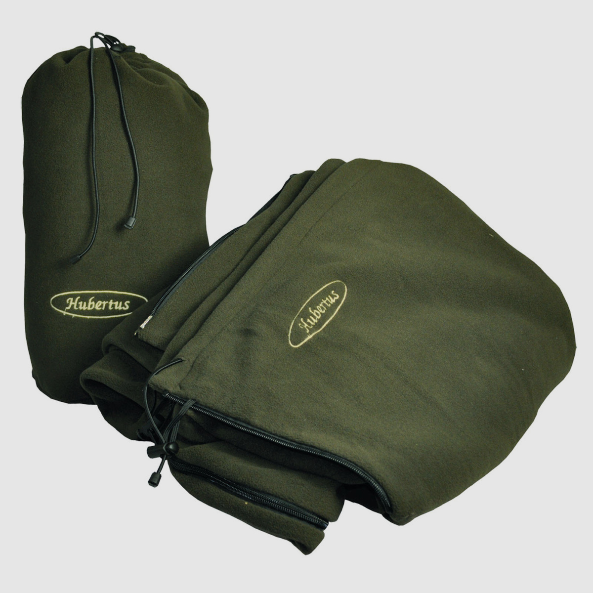 HUBERTUS Fleecedecke oliv