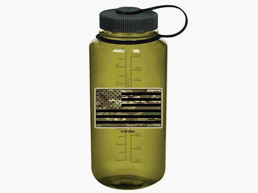 7.62 Design 7.62 Design Trinkflasche 501 Camo Flag 950 ml - Grau