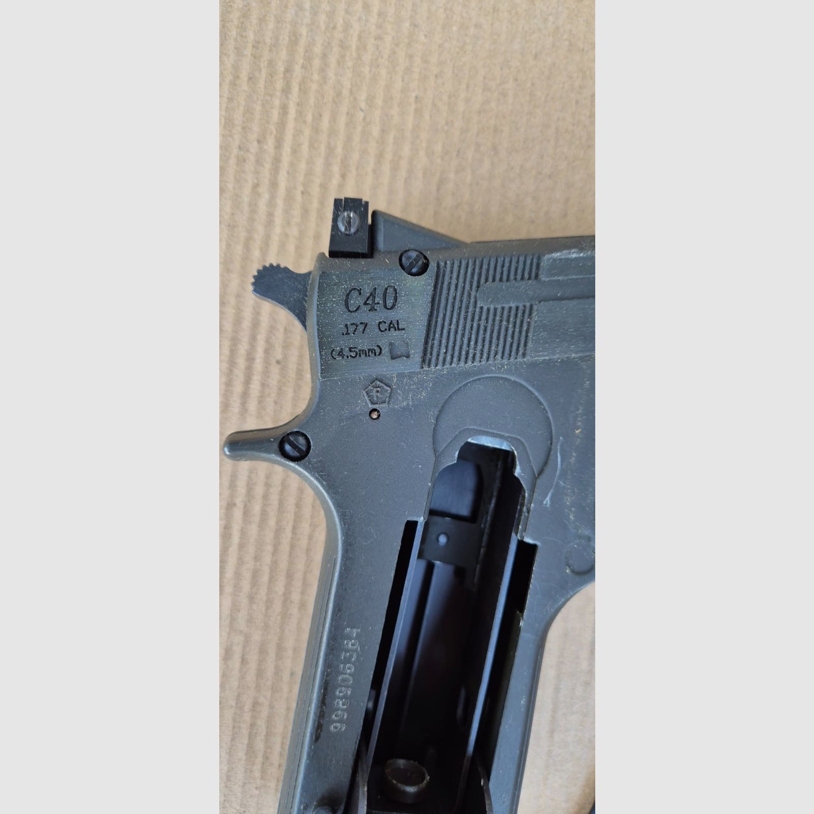 CO₂ Luftpistole C40 Kal. 4,5 mm (.177)