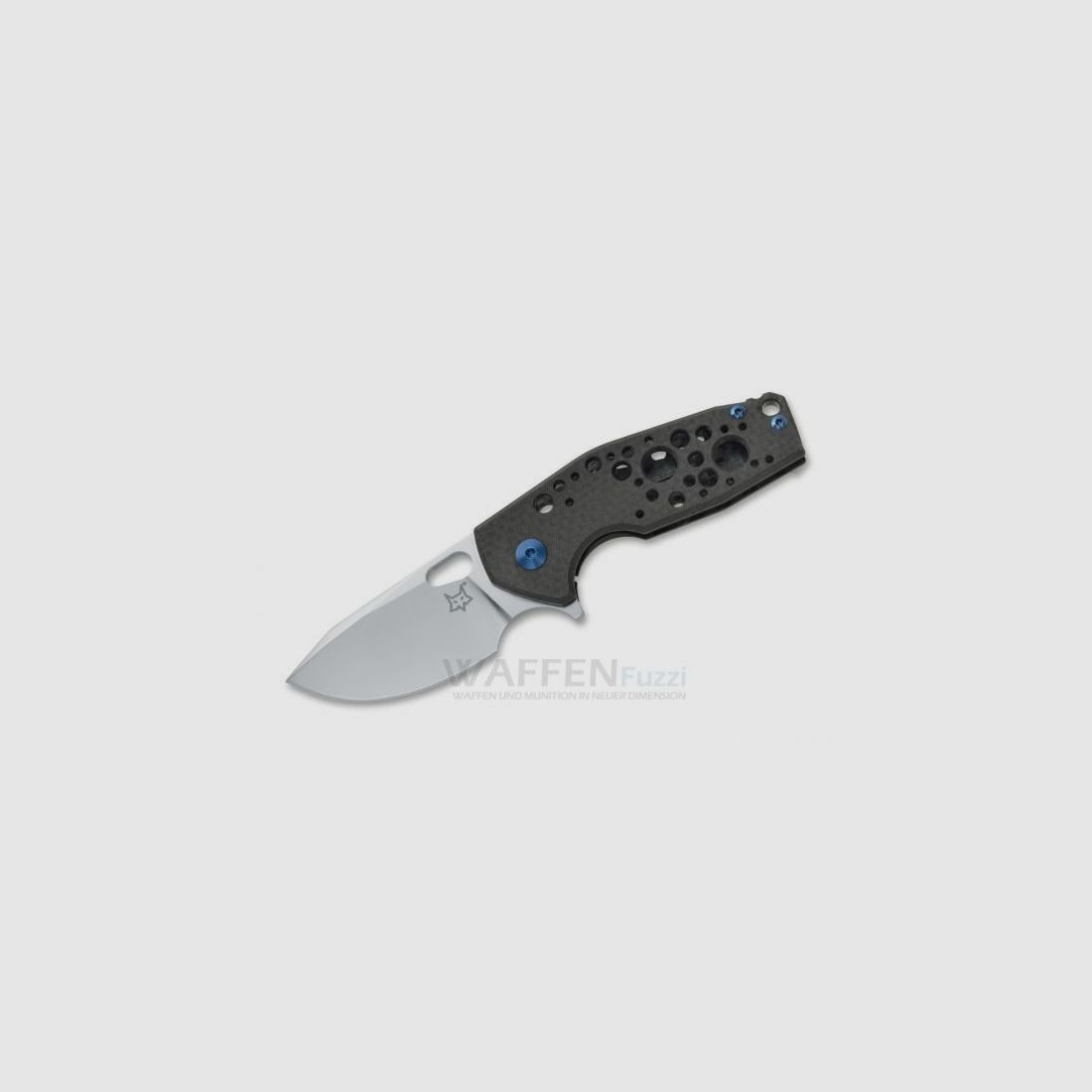 Fox Knives Suru Carbon Blue - Kohlefaser Klinge aus M390 Stahl