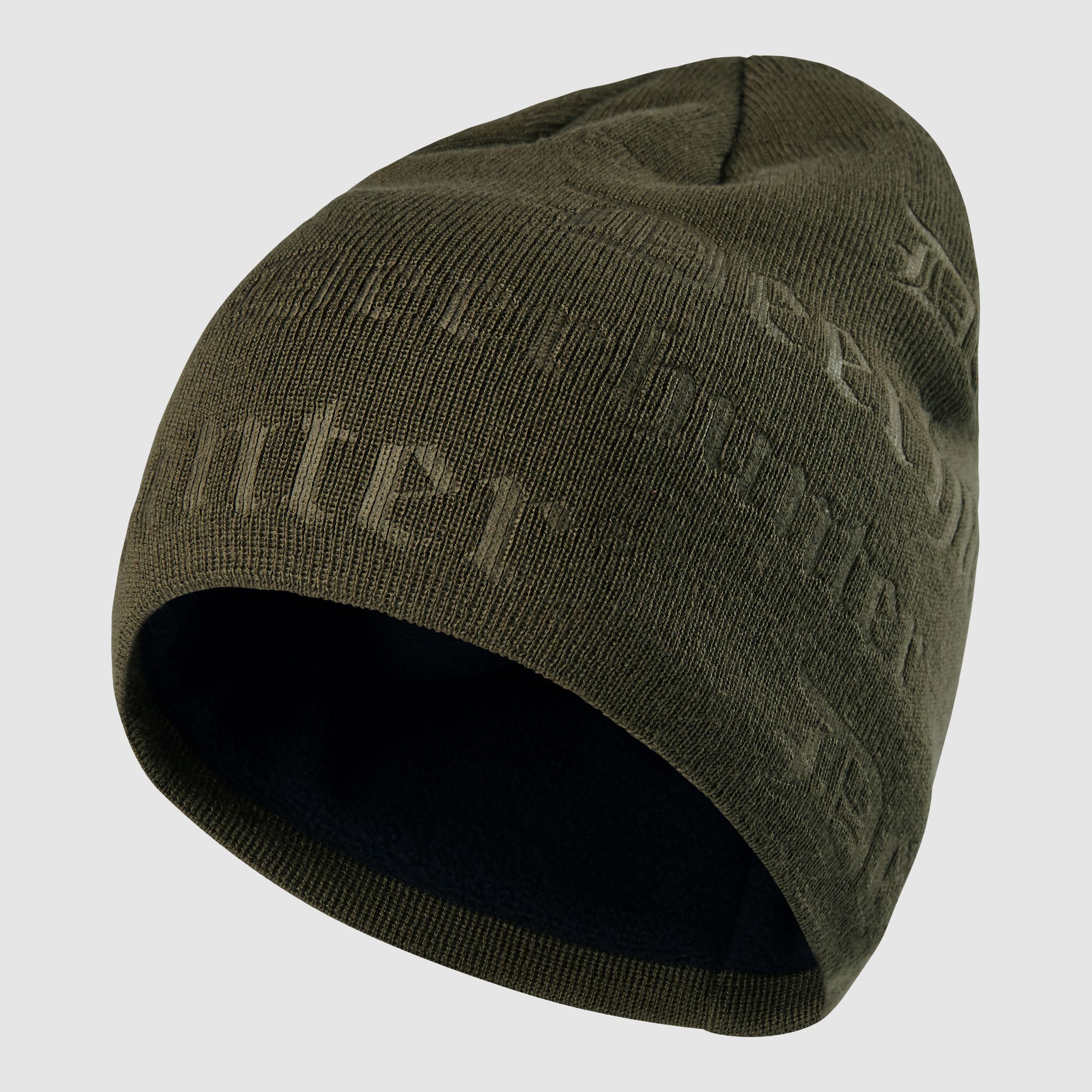 Deerhunter Logo Strickmütze Unisex Tarmac Green