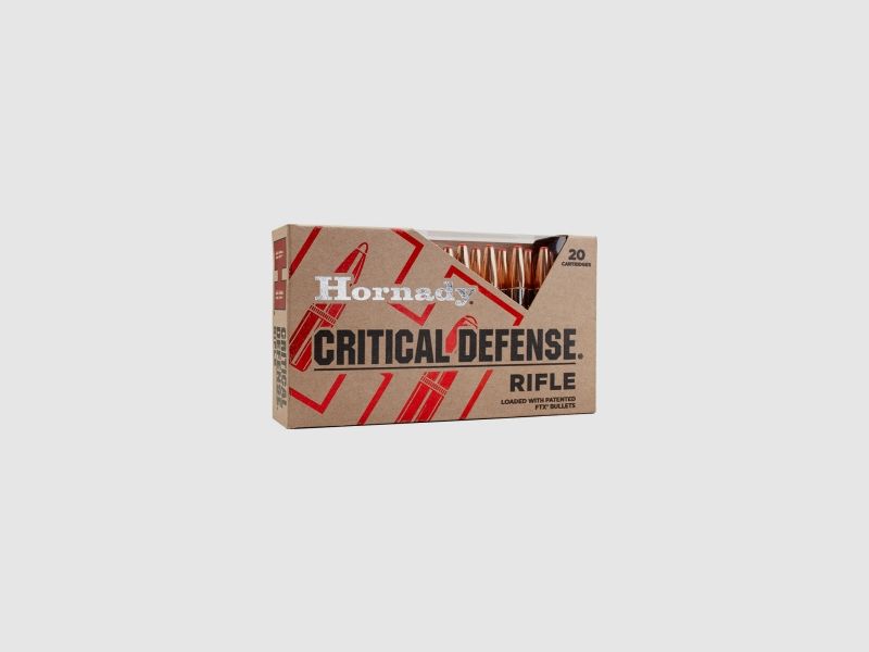 Hornady Critical Defense .223 Rem. 73GR FTX 20 Patronen