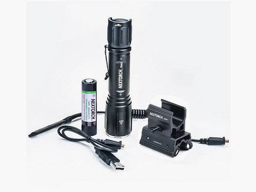 NEXTORCH Taktisches TA40 Set 1040 Lumen LED Taschenlampe mit Zubehör