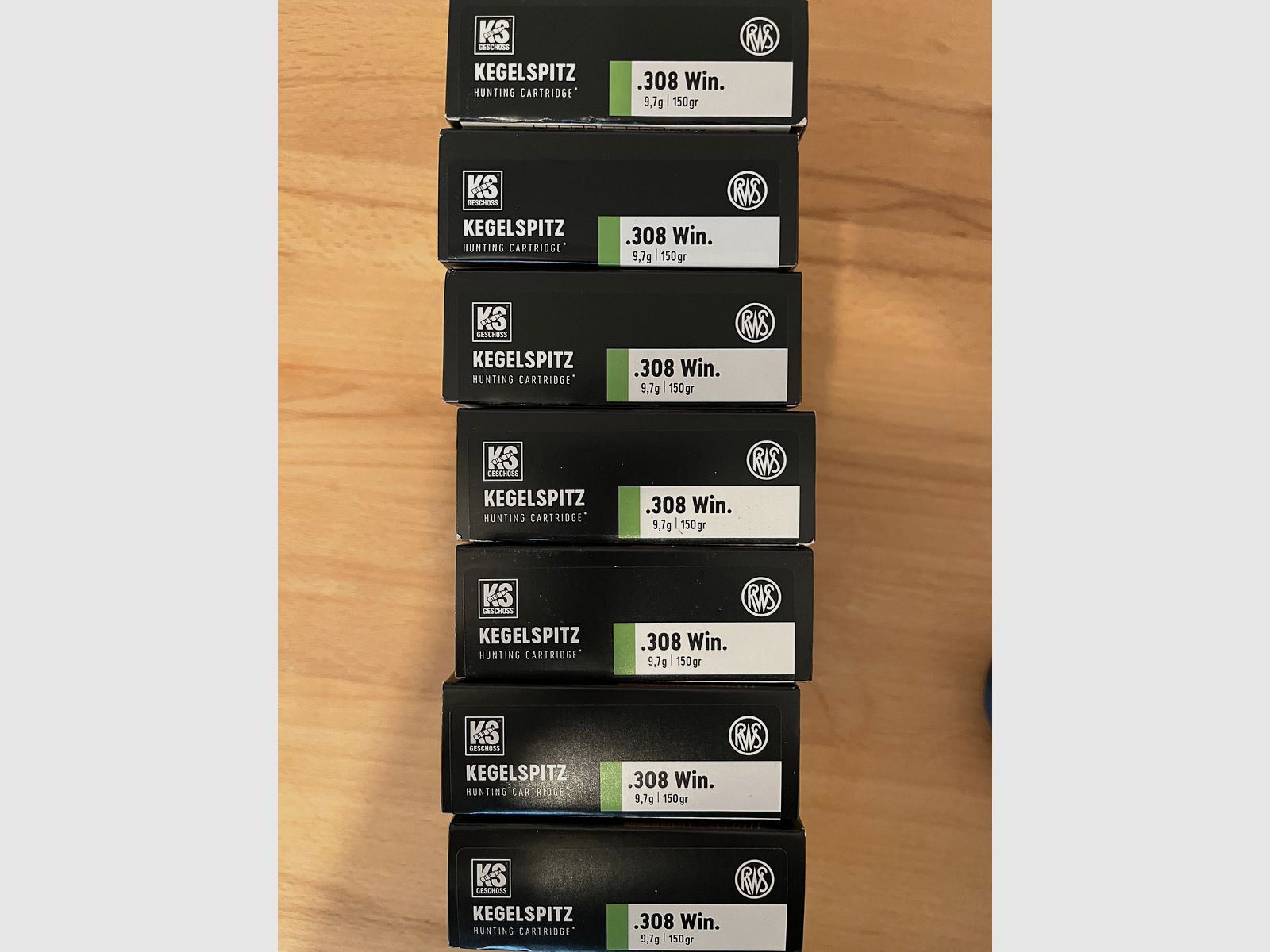 RWS .308 Win. pointed bullet 9.7g/150grs.