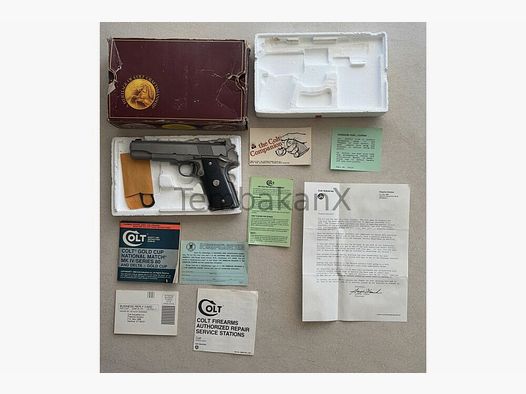 Colt National Match Gold Cup (Series 80 Colt MK IV) .45Auto