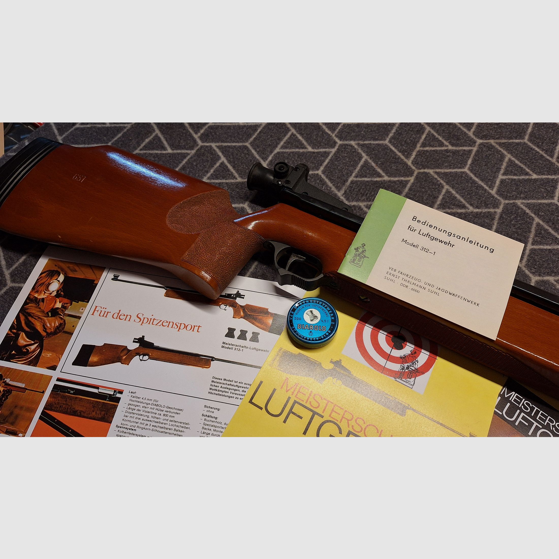 Haenel Suhl Model 312 from private ownership of a former GST chairman!