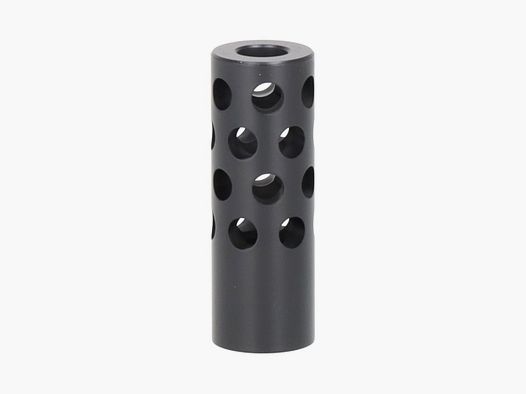 FRENO DE BOCA.30 CAL D17.8 5/8-24 GRAPHITE BLACK