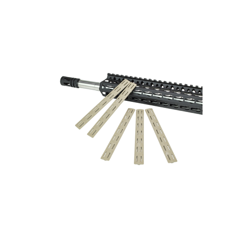 Panele ochronne do łoża w systemie KeyMod pięciopak BCM Rail Panel Kit 5.5 inch Five Pack Flat Dark Earth, zdjęcie 3 z 5