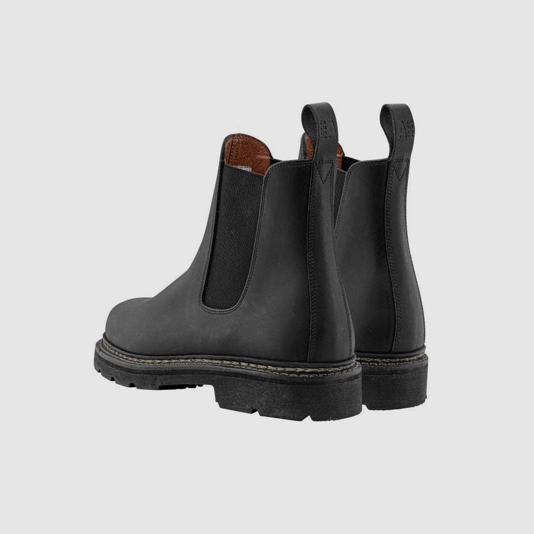 Skórzane Buty QUERCY - Czarne - BUTY - H - QUERCY CZARNY 2 39, zdjęcie 3 z 6