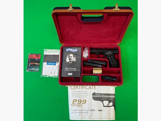 Walther P99 Millennium Edition 1 von 2000!