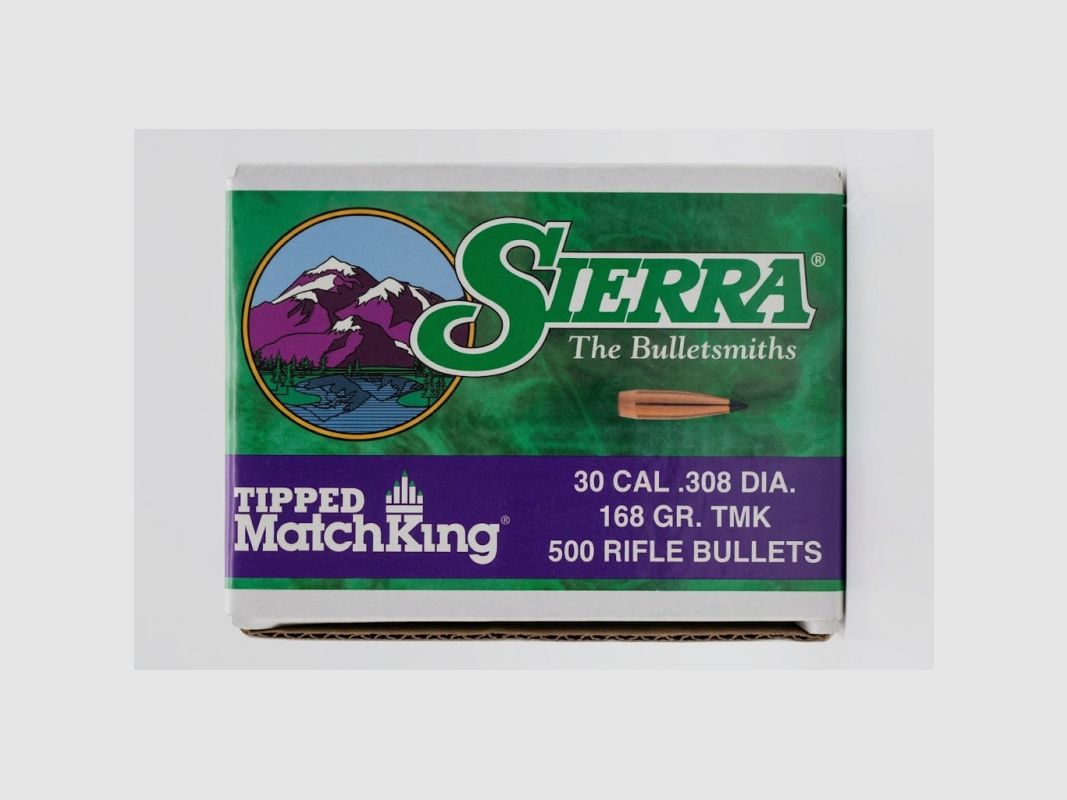 SIERRA GESCHOSSE CAL30 168 GR TMK