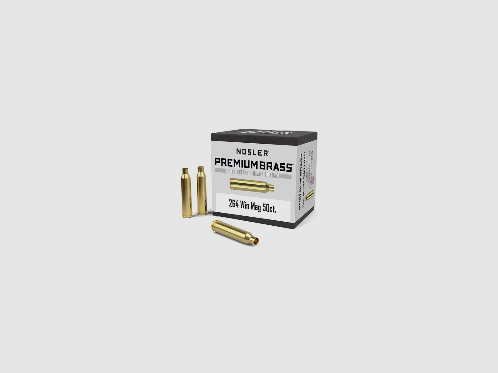 NOSLER CUSTOM CARTUCHOS CAL. 264 WINCHESTER MAG 50UD., imagen 2 de 2