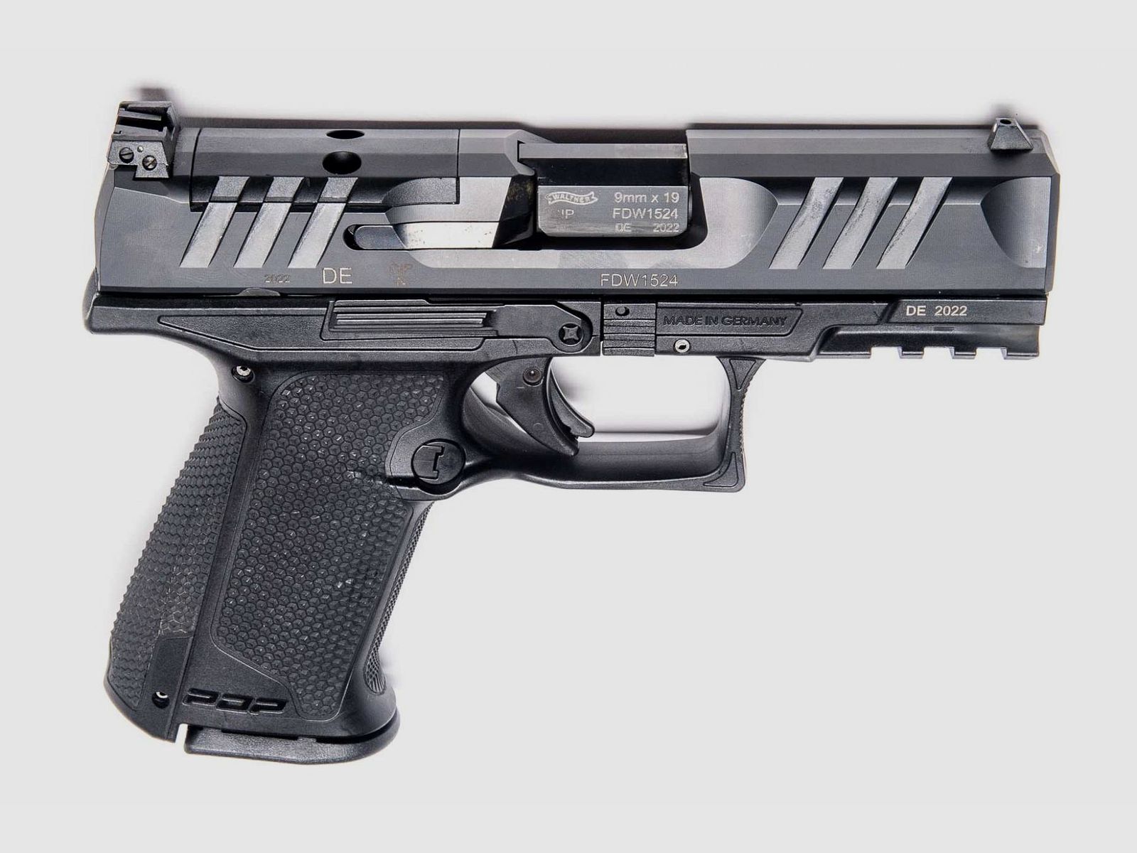 Testwaffe Walther PDP F Series 4 Zoll, Bild 2 von 6
