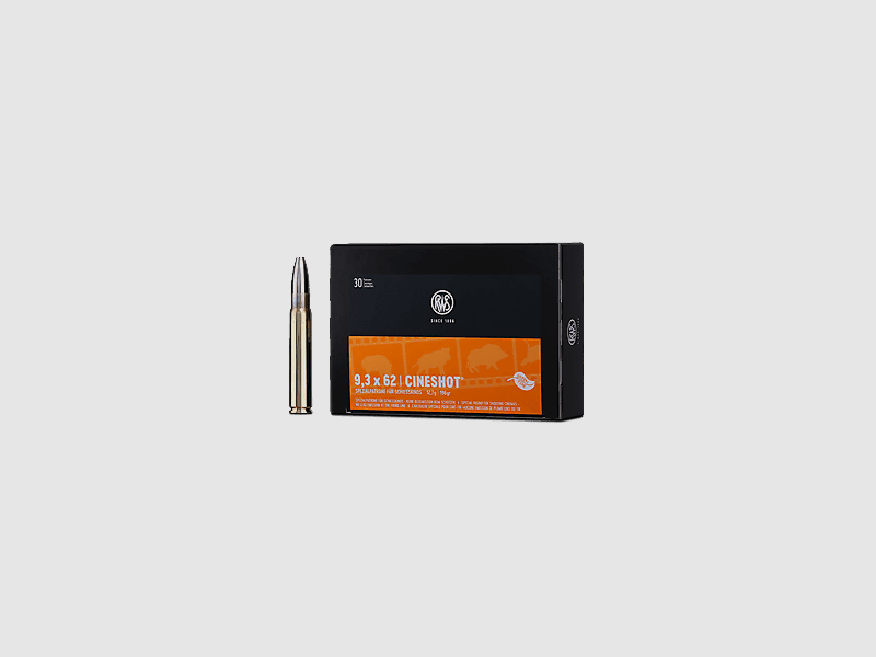 RWS Cineshot 9,3x62 196gr. 30pz.