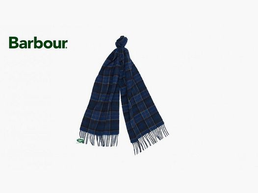 BARBOUR Szalik Galingale Tartan Niebieski