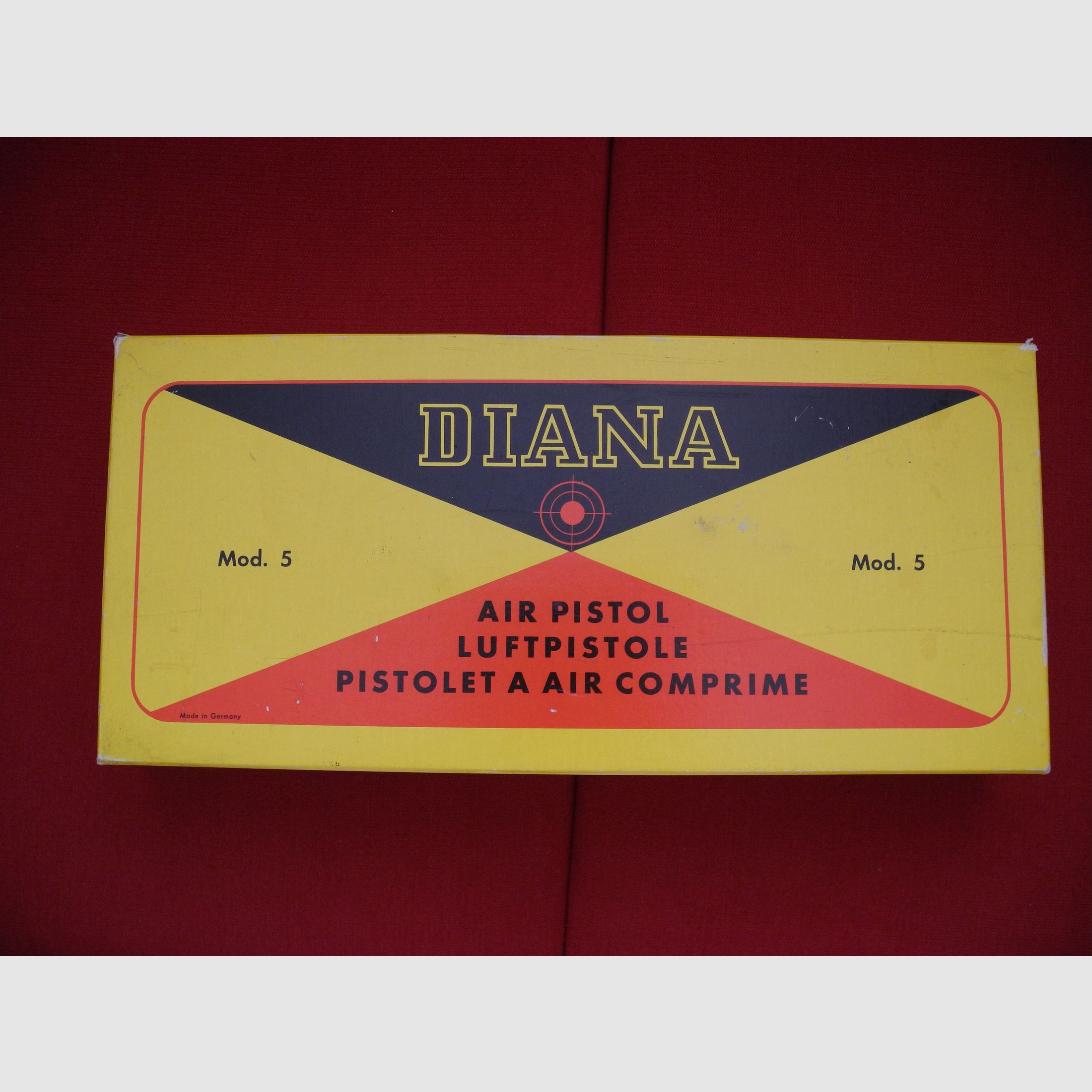 Pistolet à air de collection Diana Mod.5 