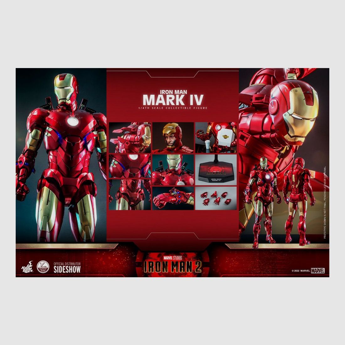 Iron Man 2 Actionfigur 1/4 Iron Man Mark IV 49 cm | 43153