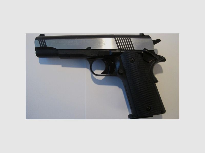 Colt Government 1911 A1 CO2 Pistole, 4,5mm, Diabolo, Dark Ops