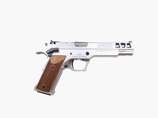 Pardini GT9 silver 6 inch caliber 9mm