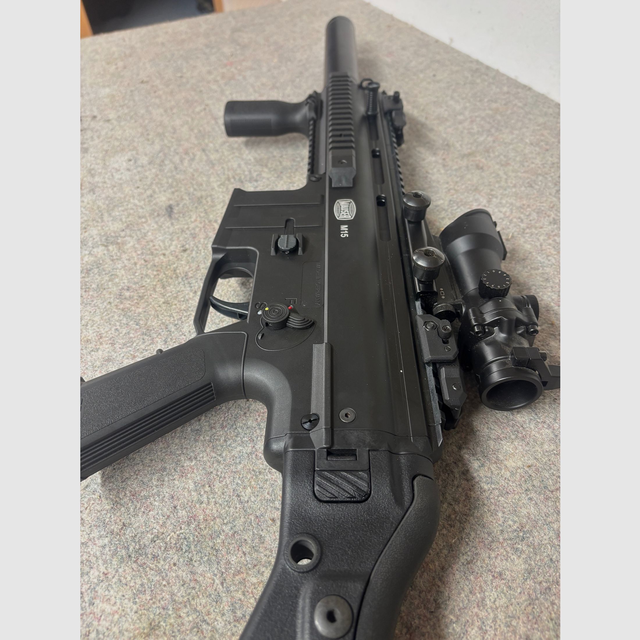 Mauser M15 SD semi-automatic rifle 22lr