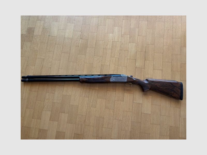 Krieghoff K80 Sporting Custom Shop ręcznie grawerowane, bez lasera, złote inkrustacje, stan idealny, kaliber 12/76