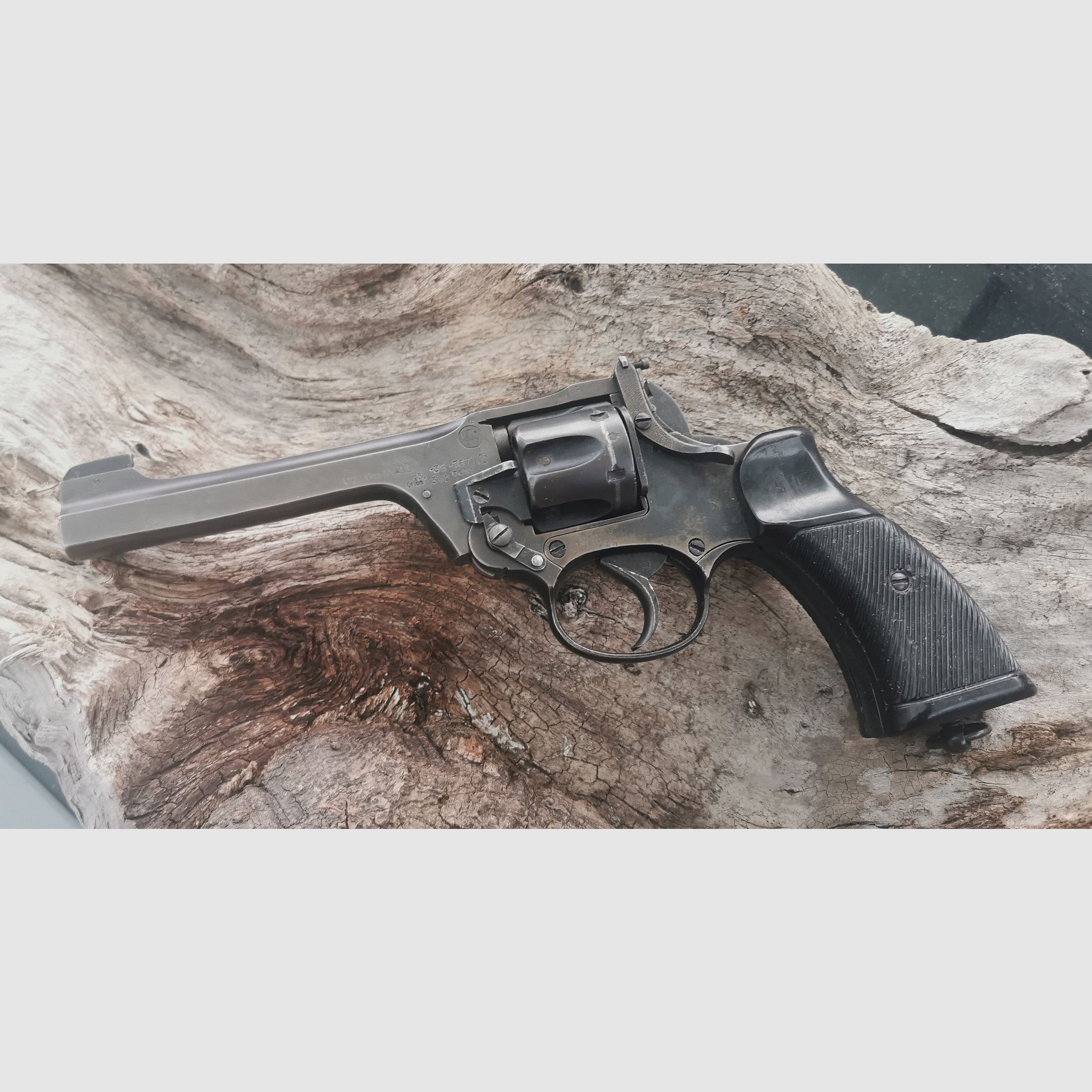 Enfield No.2 MK I WKII oryginalny przerobiony na 9mm R Knall wolny od 18 roku życia