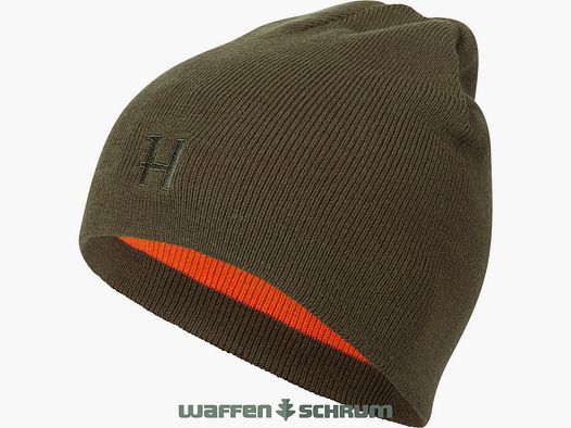 Härkila Beanie Härkila Reversible Willow green/ Orange