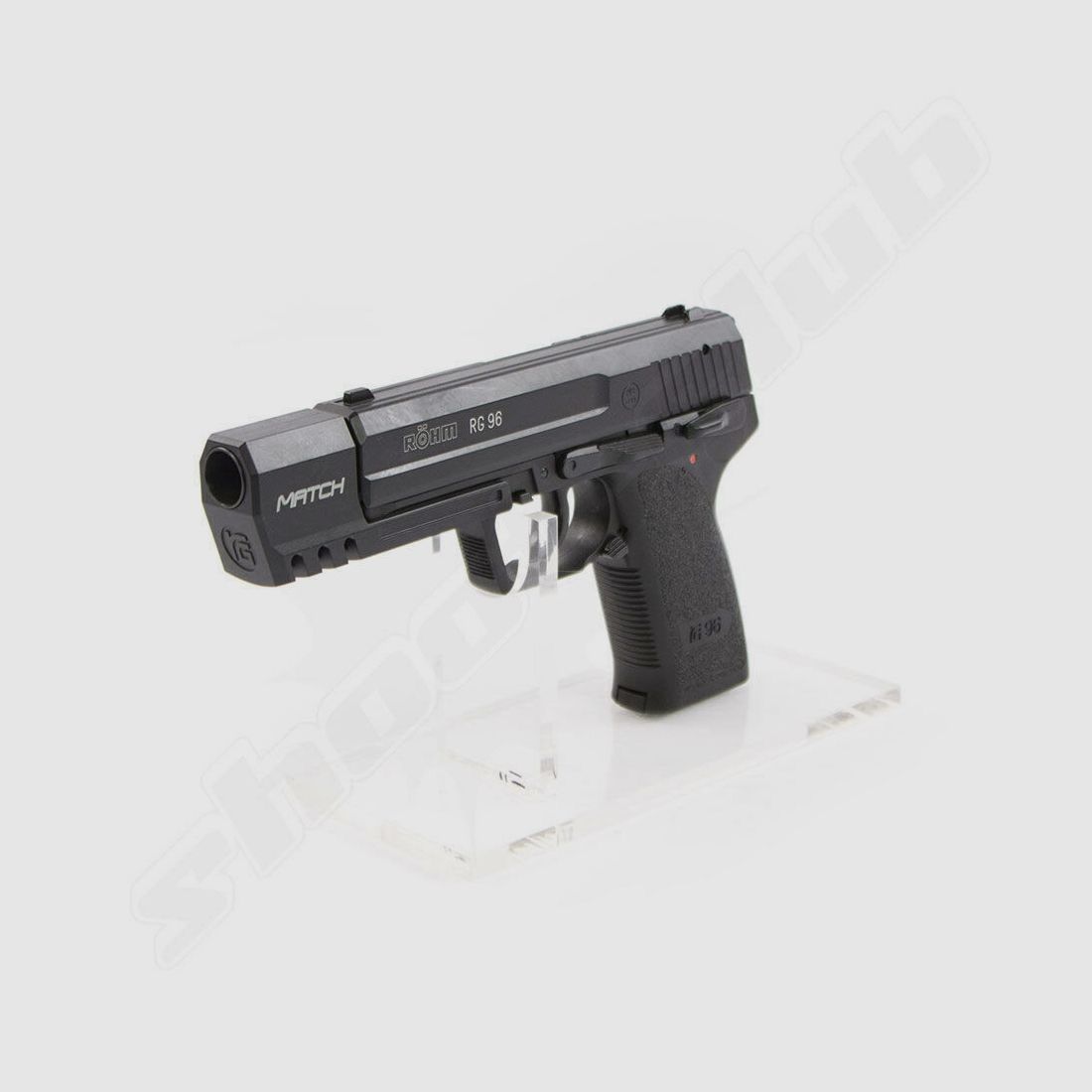 Röhm RG 96 MATCH brüniert Schreck- schusspistole + Platzpatronen