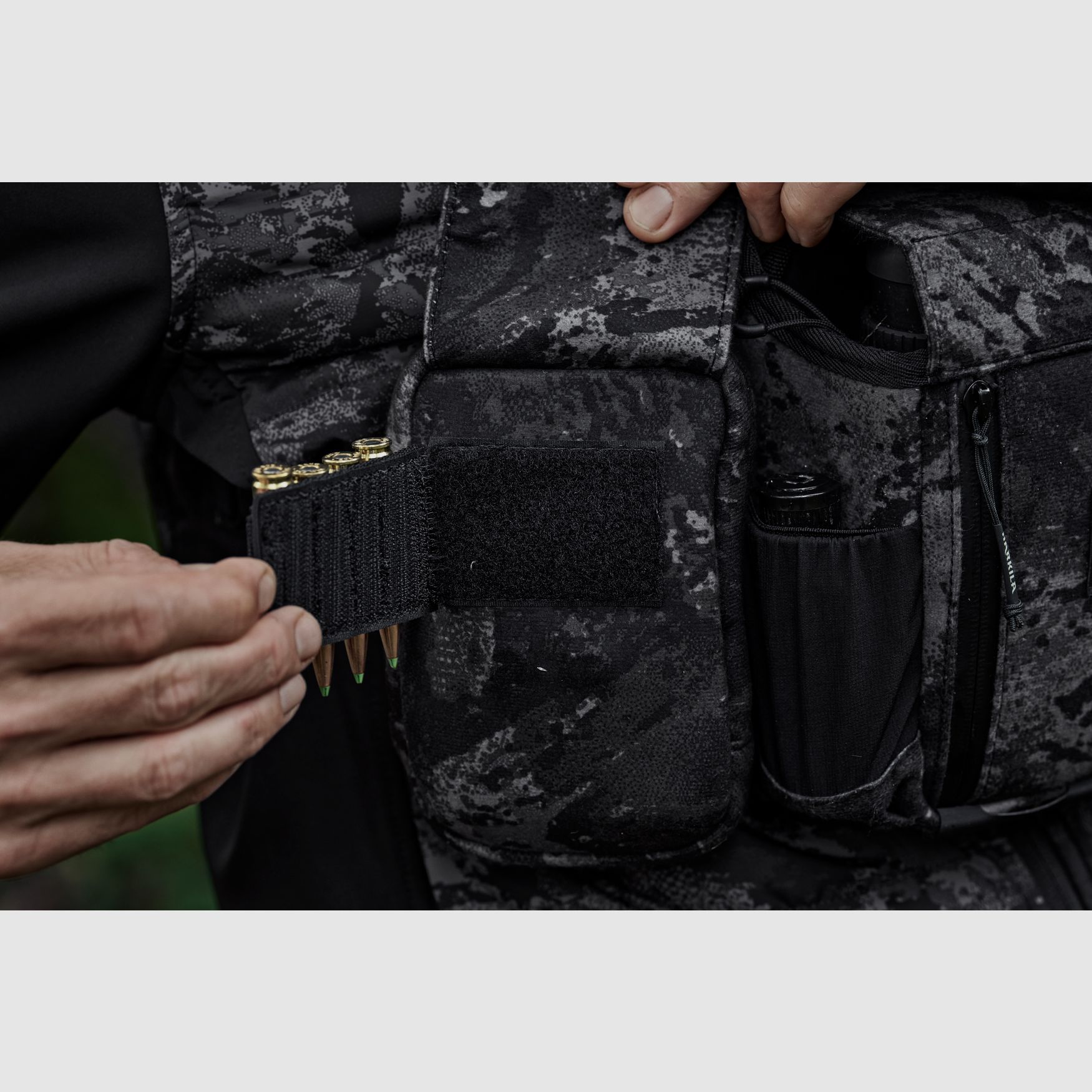 Härkila Utility NOCTYX Pouch AXIS MSP® sac résistant à l’eau 10x5x16 cm noir en polyester, image 4 sur 10