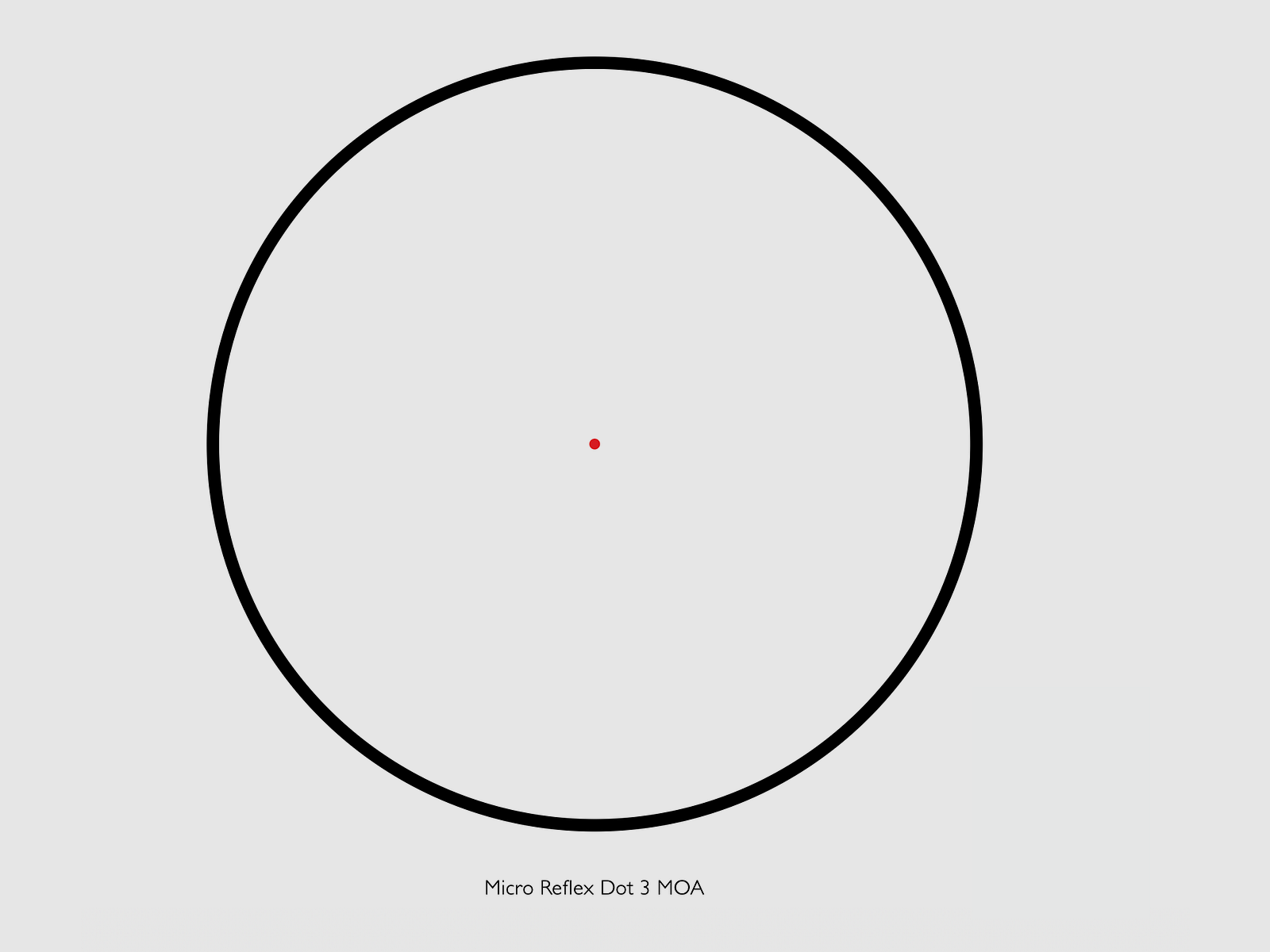 HAWKE Rotpunktvisier 12102 Vantage 1x20 Weaver 3 MOA