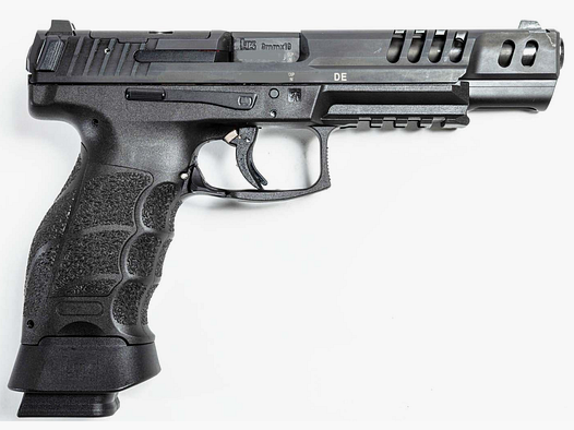 HK-Pistole SFP9-OR Match, Kal. 9 mm Luger, schwarz, inkl. drei 20-Schuss Magazine,