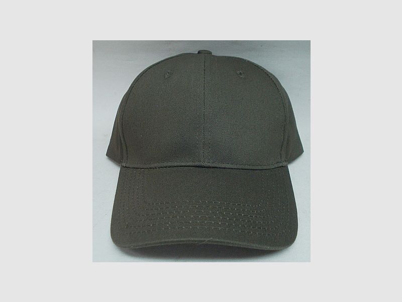 Gorra oliva con visera rota -