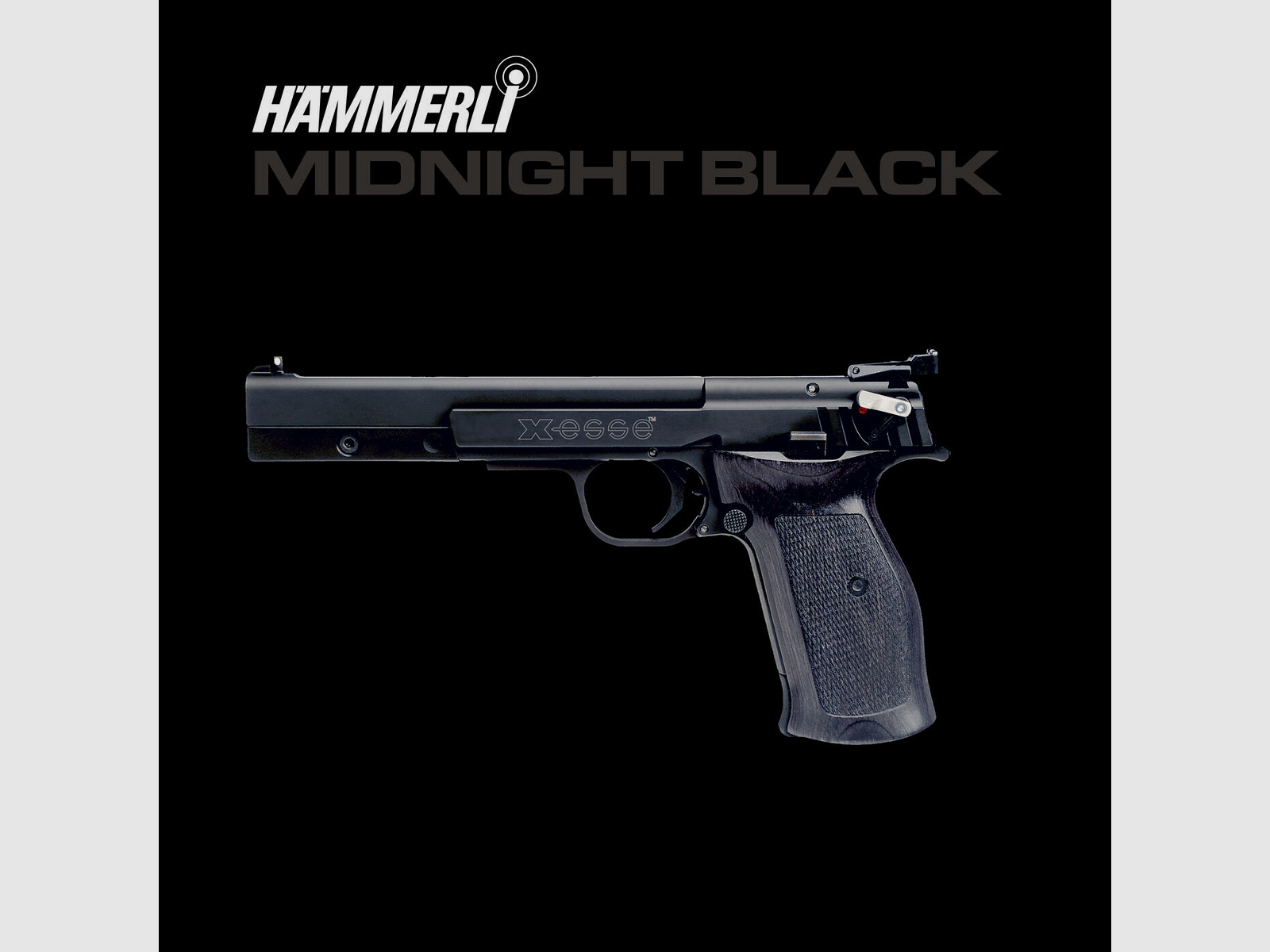 Hämmerli X-ESSE Midnight Black .22lr Pistolet
