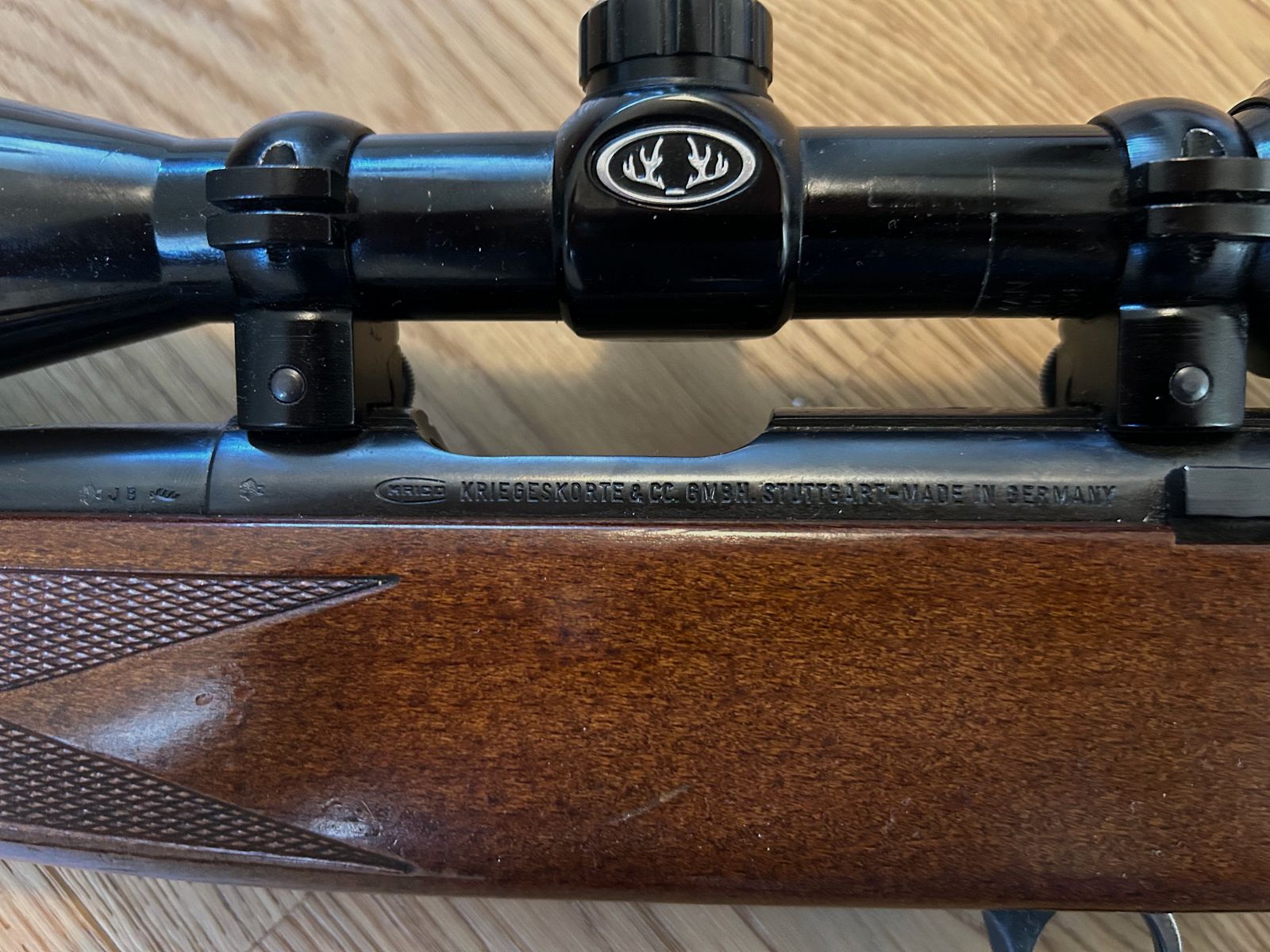 Kleinkaliber 22.Hornet - Kriegskorte