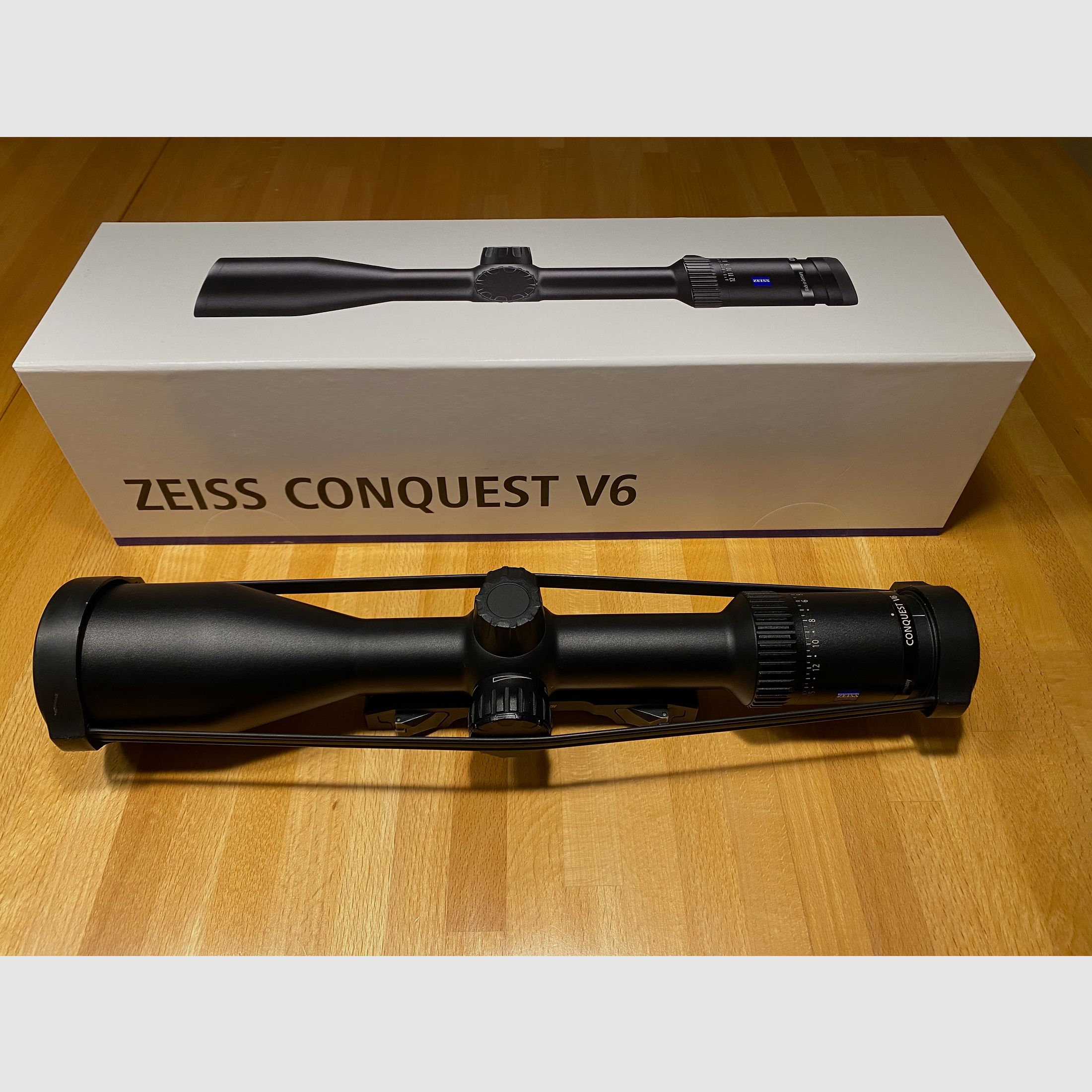 Zeiss Conquest V6 2,5-15x56 M (mit Schiene)